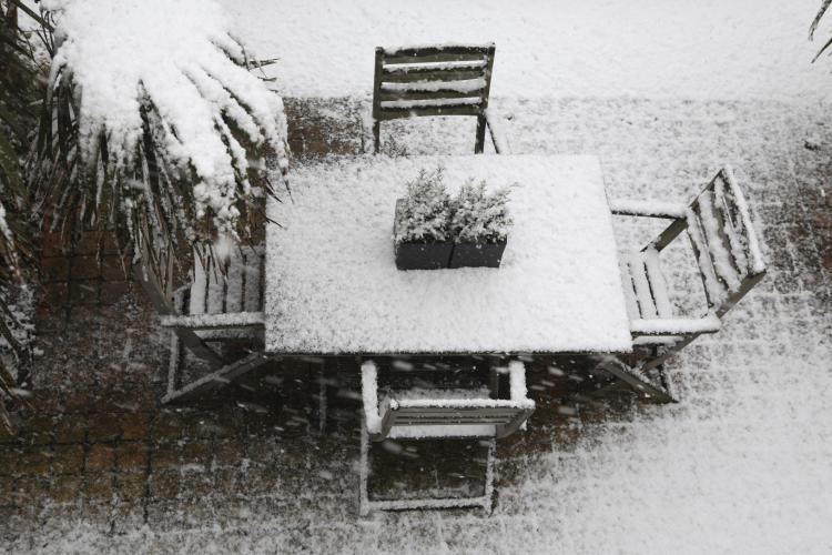 Winterize your patio so you're able to enjoy it with ease next spring. 