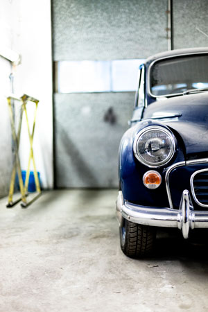 Protect your collector’s car while in storage