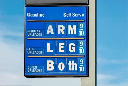 Gas prices cost an arm and and a leg, or both. Gas additives don't. 