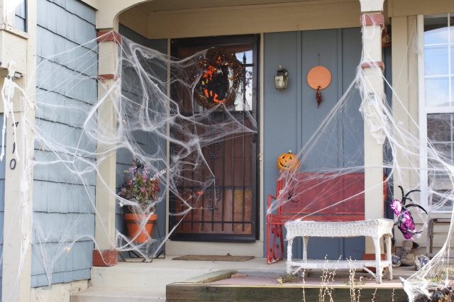 Decorated Home For Halloween