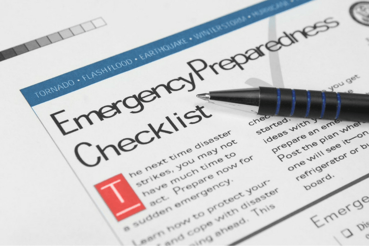 Having a list dedicated to emergency preparedness can help you remember what you need to stay safe.