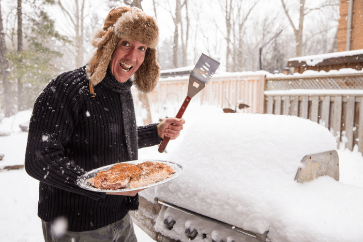 Love to grill? You still need to care for your favorite patio piece in the winter.