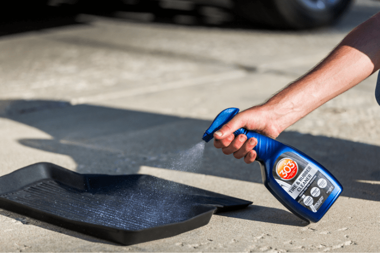 Choose the best when caring for your car - 303 Tire & Rubber Cleaner.