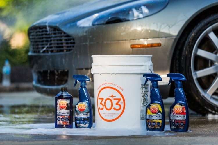 Professional vehicle detailers keep all of these products on hand to help them save time on the job.