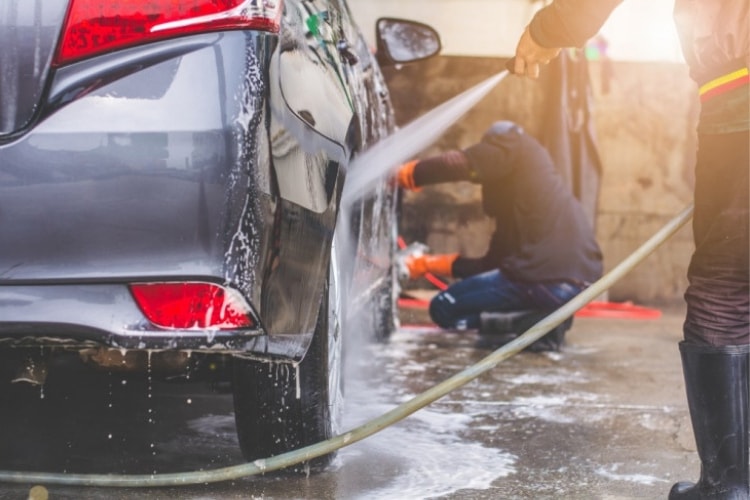 Spring car care tips range from applying tire balm and detailing the exterior, to cleaning the interior and checking under the hood.