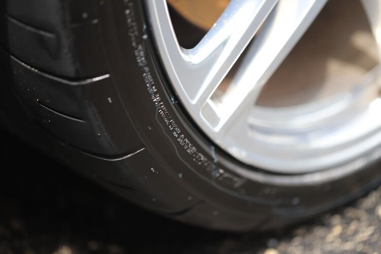 Tire dressing protects the surface of the tire.