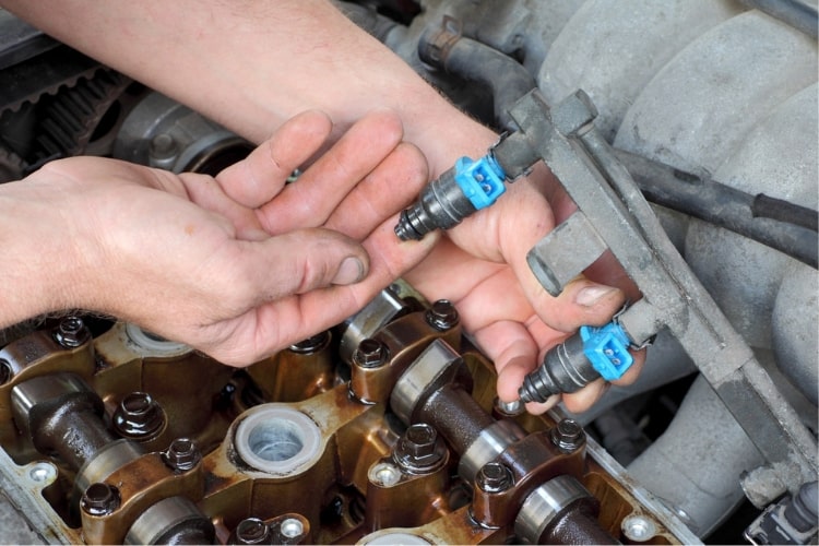 Clogged fuel injectors reduce engine performance in many ways. They are responsible for a variety of engine woes.
