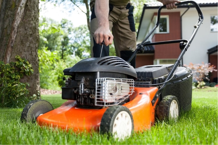 Ensure that your old lawn mower still works as good as possible.
